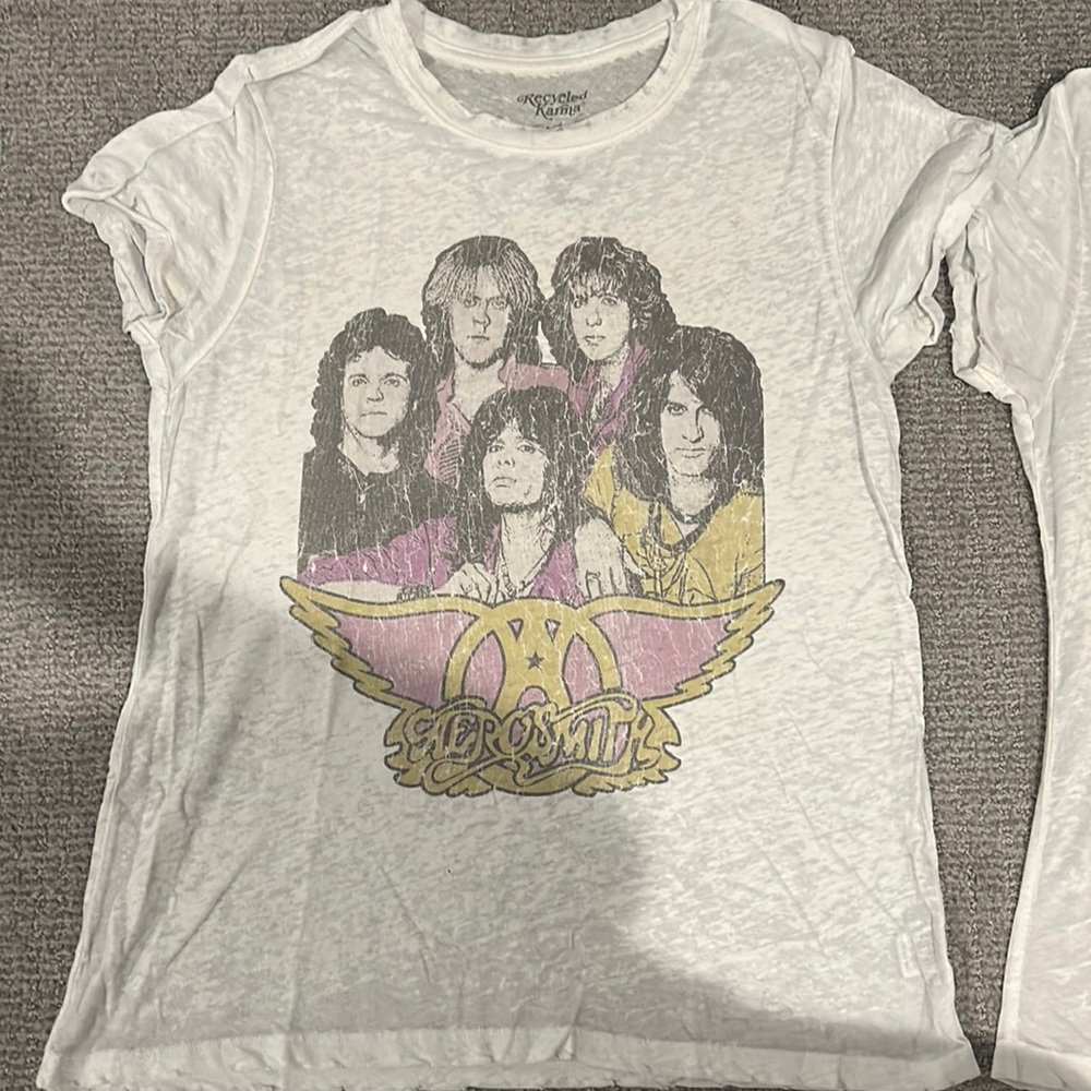 Aerosmith band t shirt